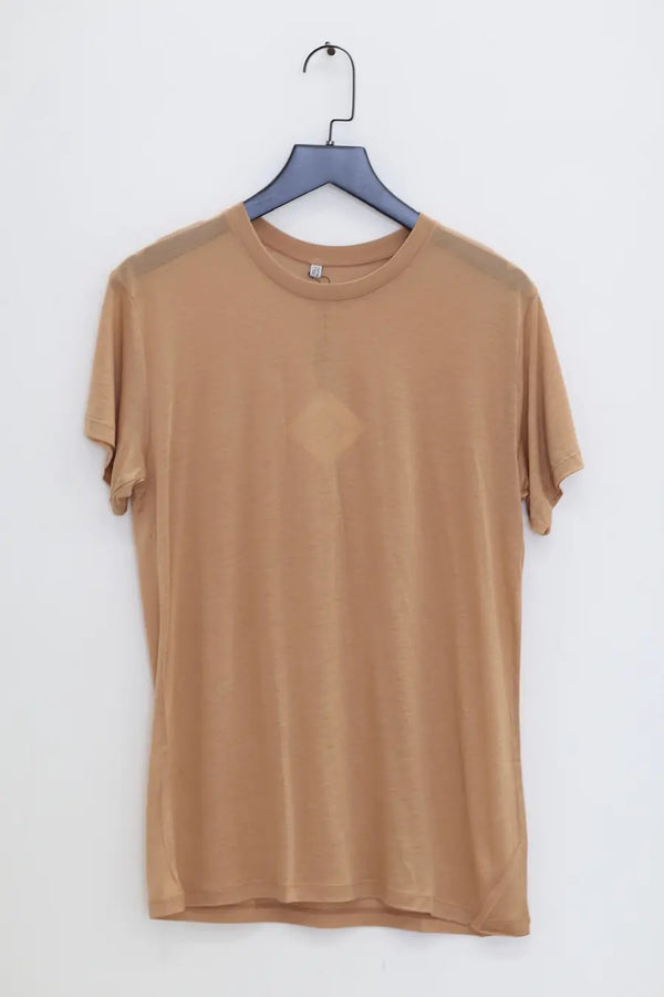 BASERANGE Classic Bamboo Fiber and Cotton Slim Fit T-shirt Series Collection Round Neck Bottoming Shirt France BAS-TOCT-BL-000-AURAL
